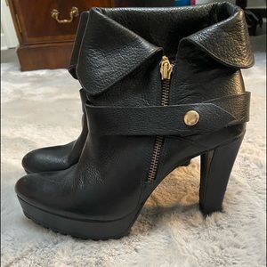 DVF leather Bootie